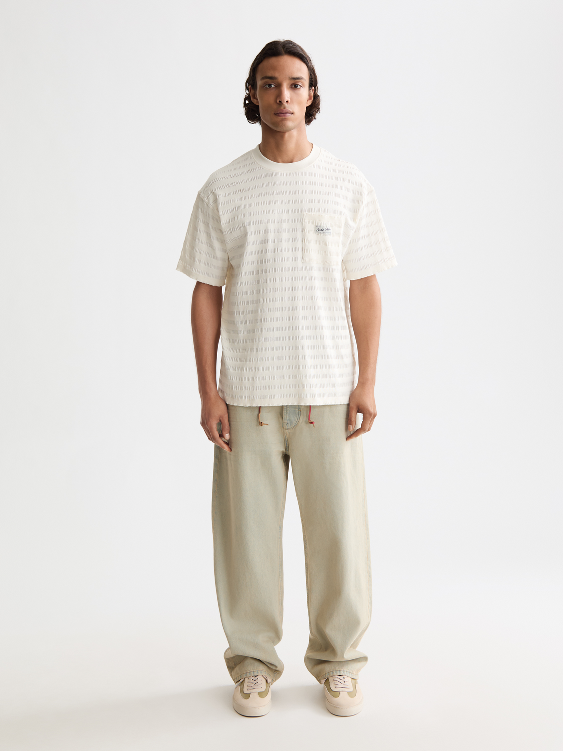 Textured t-shirt - Scotch & Soda AU