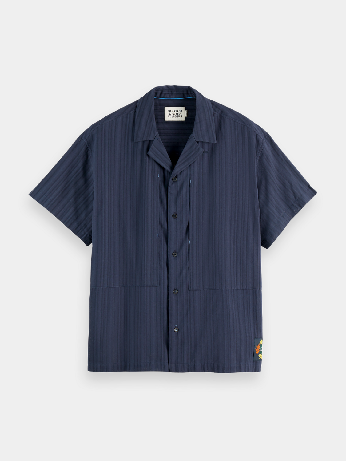 Striped short sleeved shirt - Scotch & Soda AU