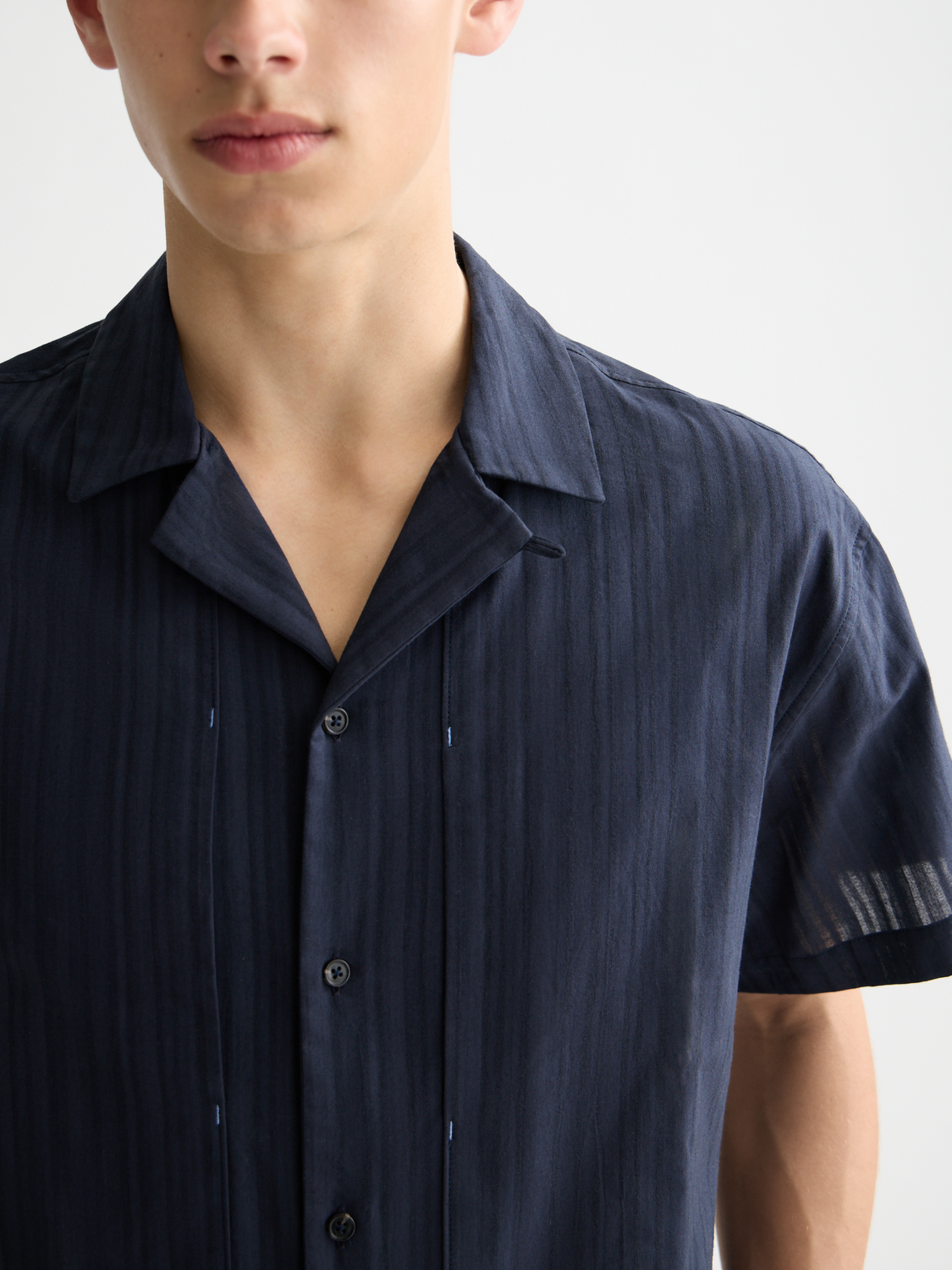 Striped short sleeved shirt - Scotch & Soda AU