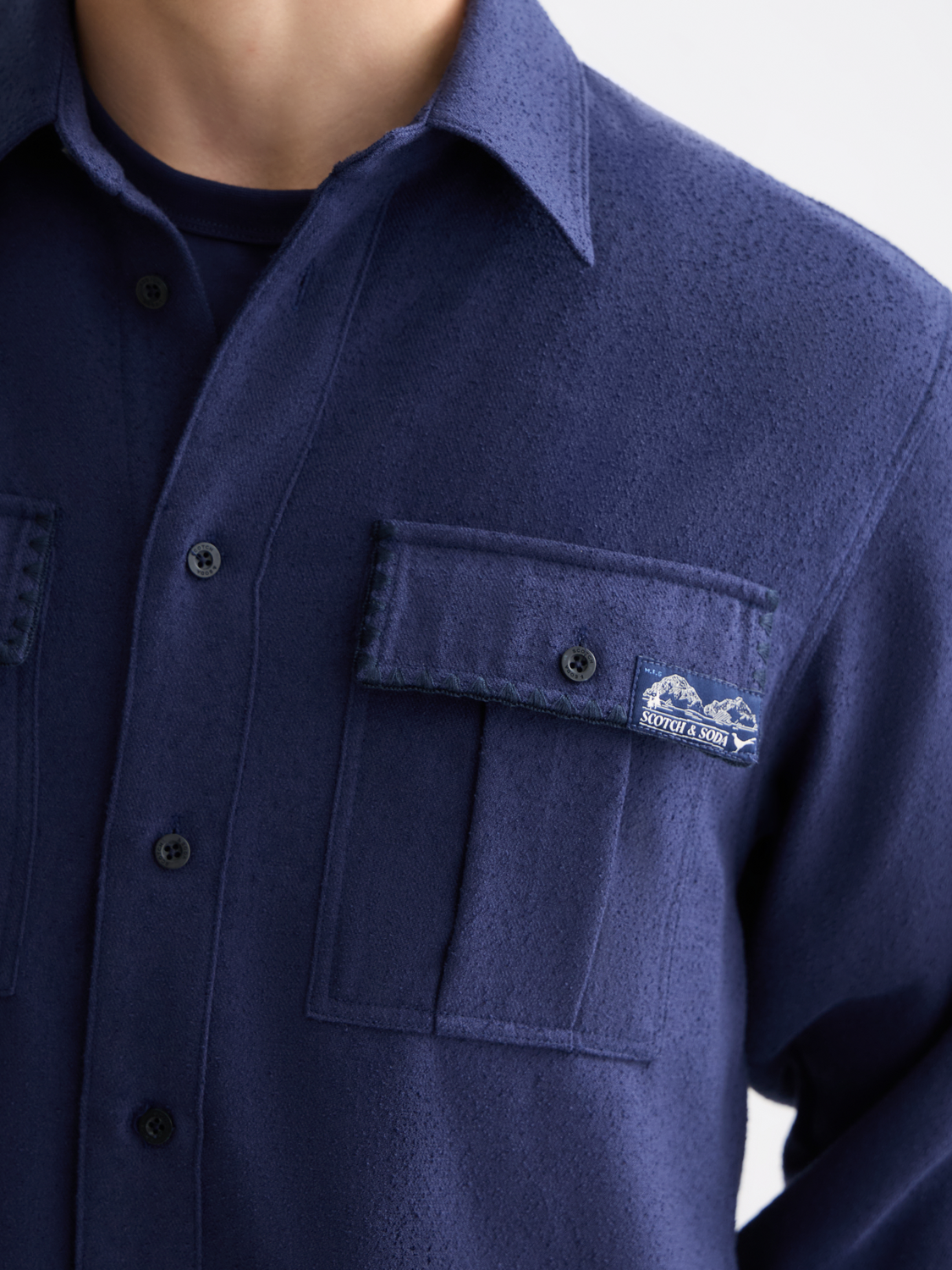 Textured shirt - Scotch & Soda AU