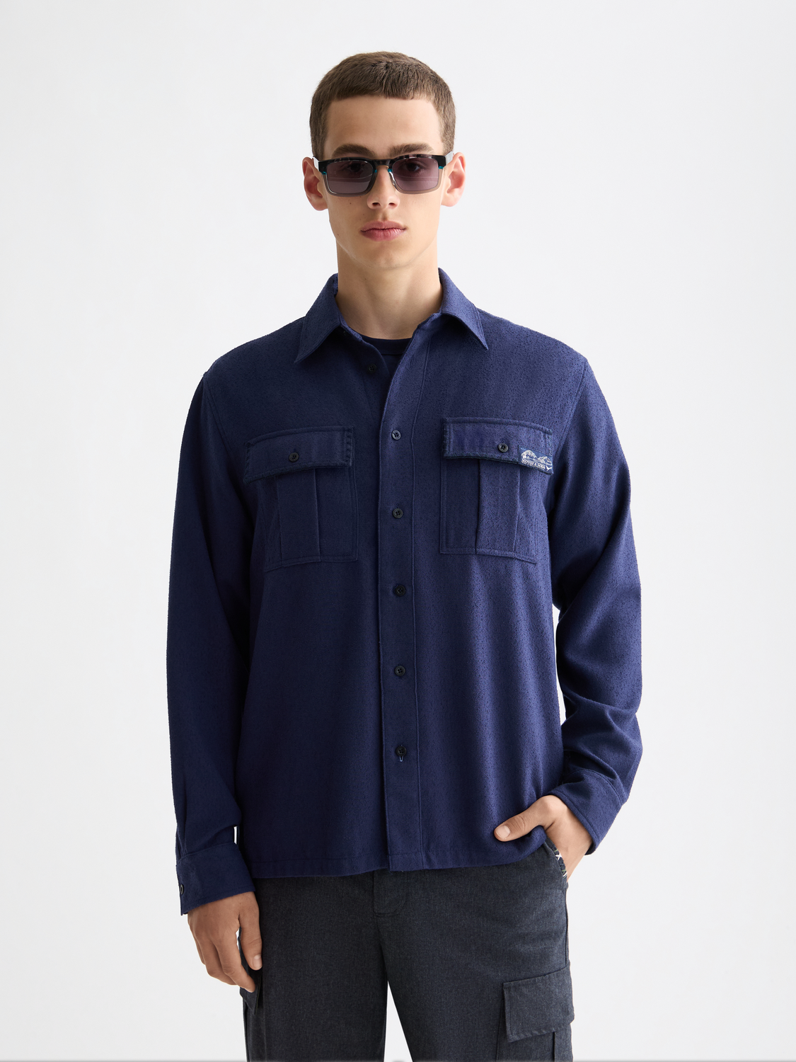 Textured shirt - Scotch & Soda AU