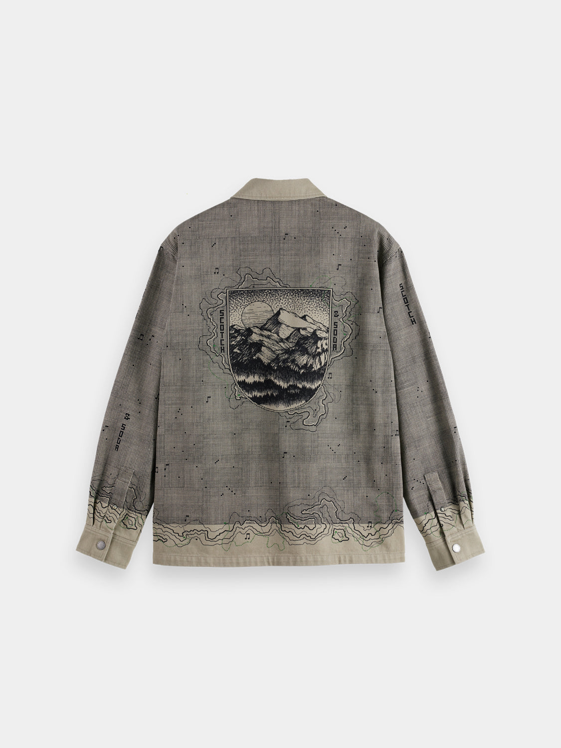 Placement graphic overshirt - Scotch & Soda AU