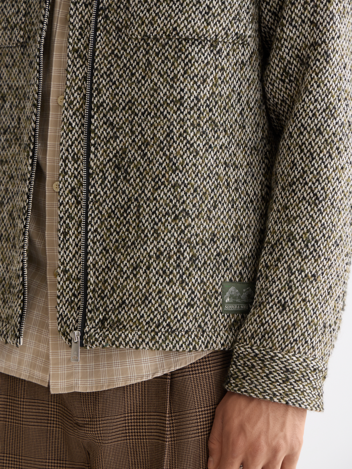 Tweed jacket - Scotch & Soda AU