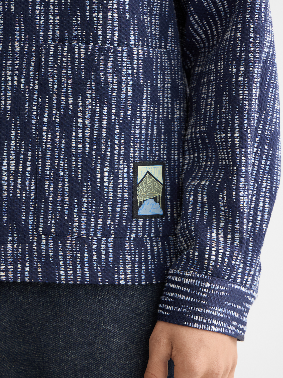 Jacquard overshirt - Scotch & Soda AU