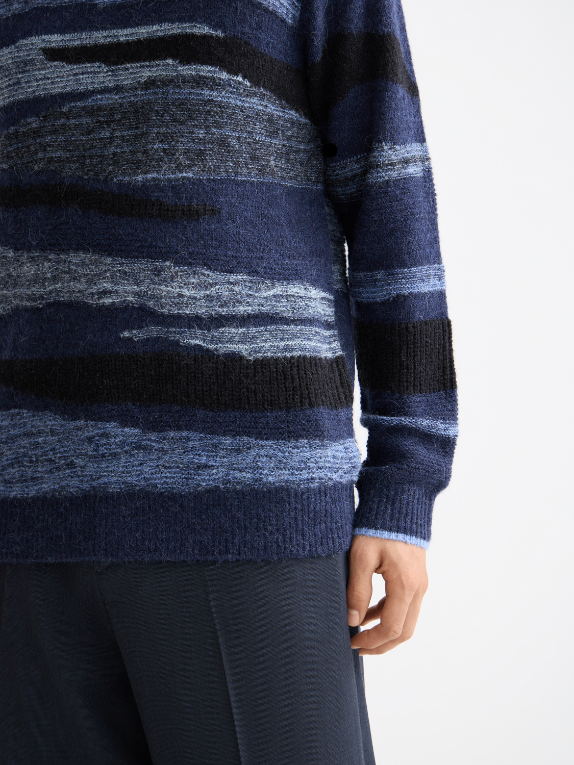 Alpaca wool blend pullover - Scotch & Soda AU