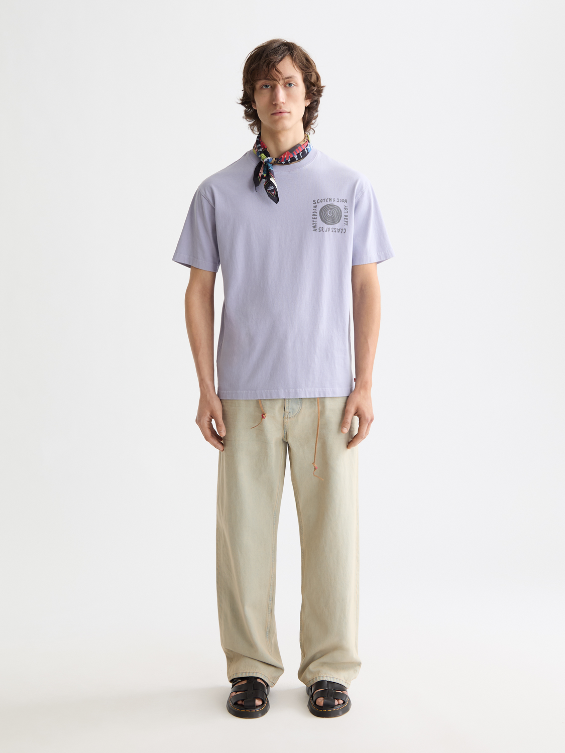 Washed artwork t-shirt - Scotch & Soda AU