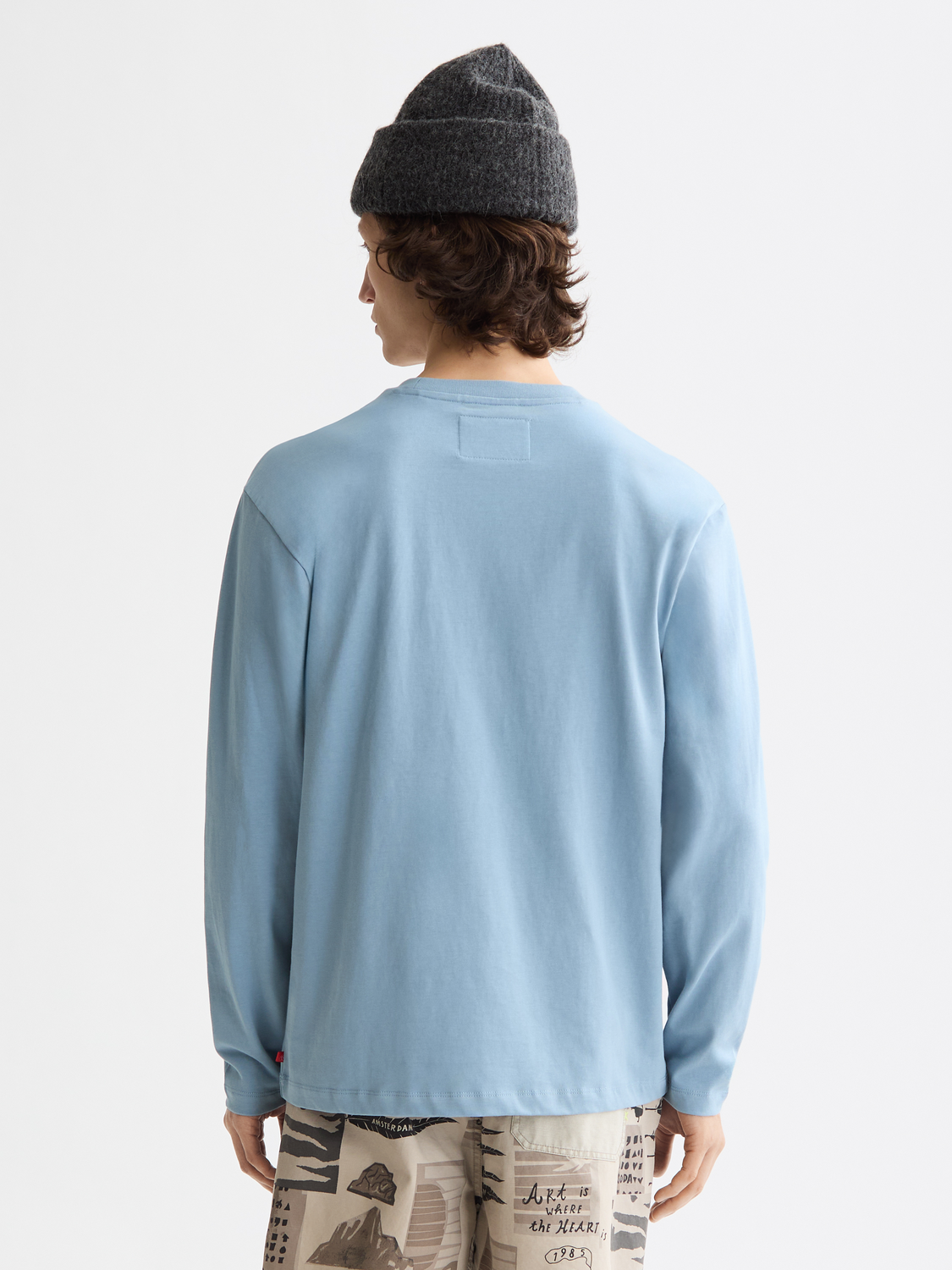 Long sleeved artwork t-shirt - Scotch & Soda AU