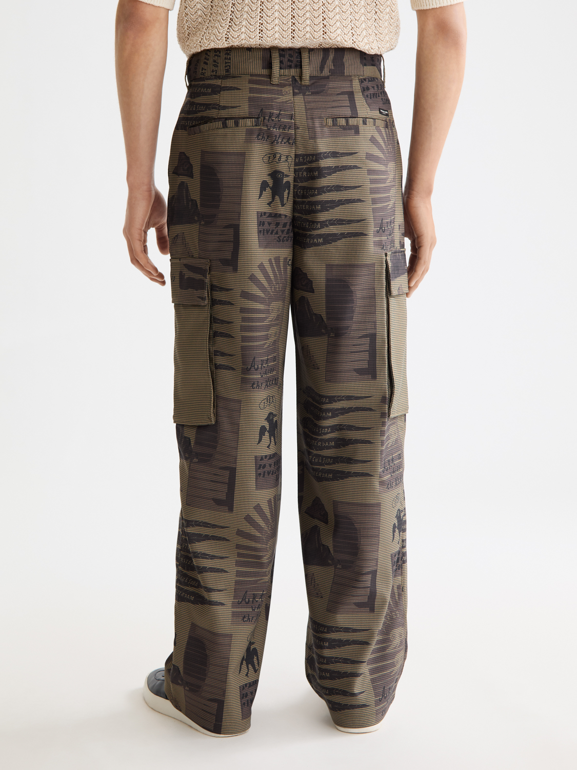 Printed cargo pants - Scotch & Soda AU