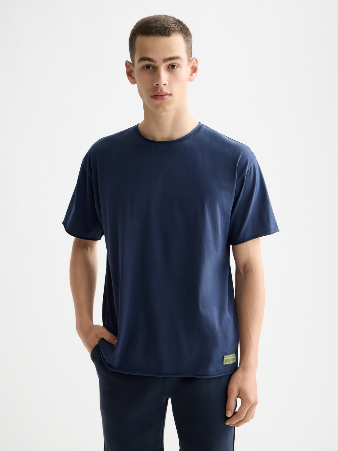 Raw edge t-shirt - Scotch & Soda AU