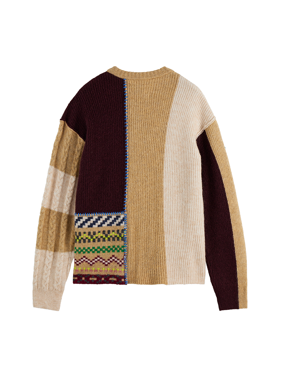Patchwork pullover - Scotch & Soda AU