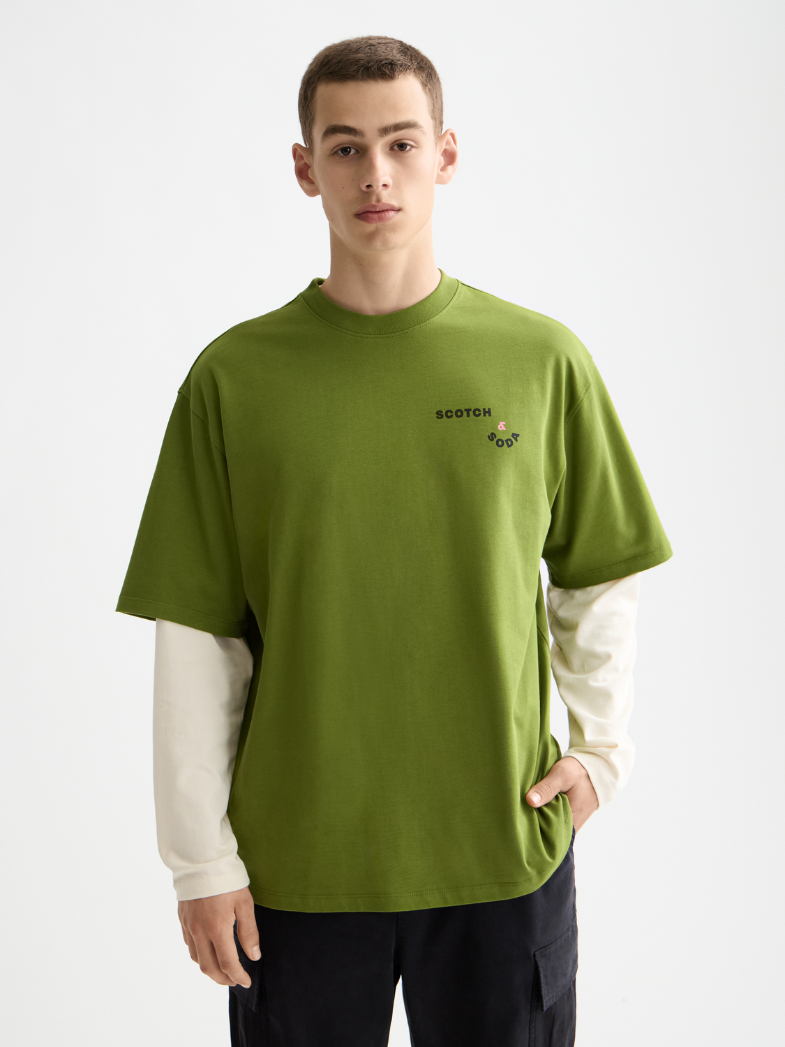 Artwork t-shirt - Scotch & Soda AU