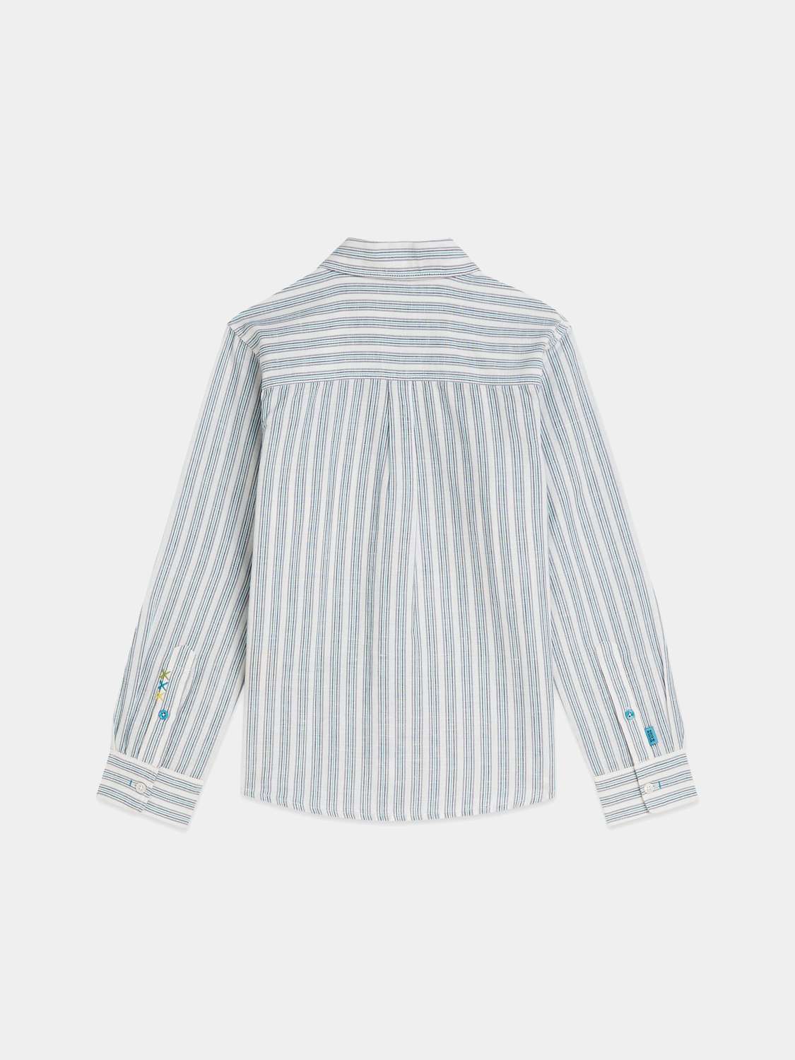 Kids - Striped linen shirt - Scotch & Soda AU