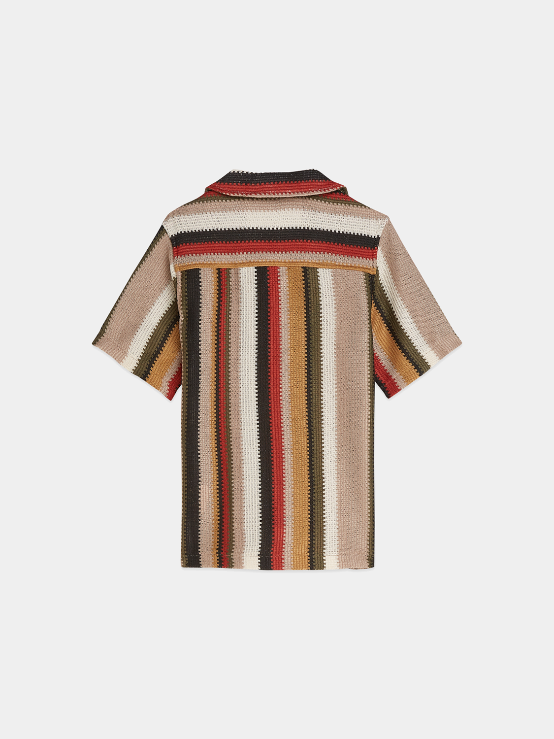 Kids - Knitted short sleeved shirt - Scotch & Soda AU