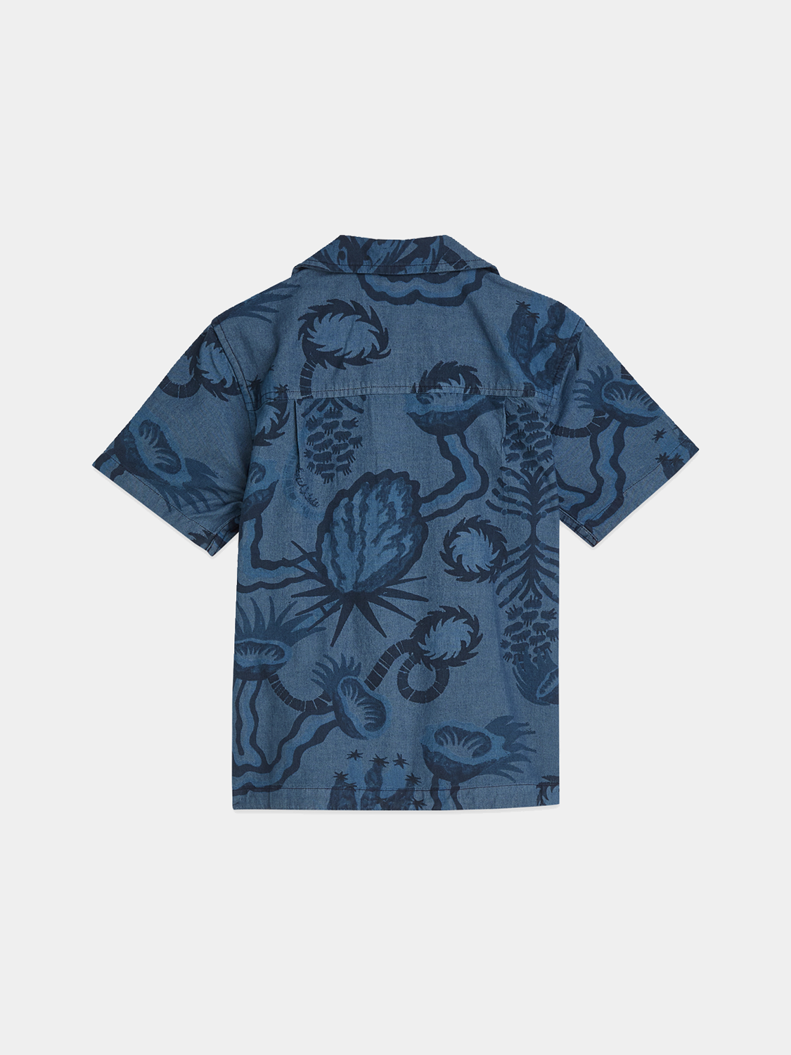 Kids - Printed short sleeved shirt - Scotch & Soda AU