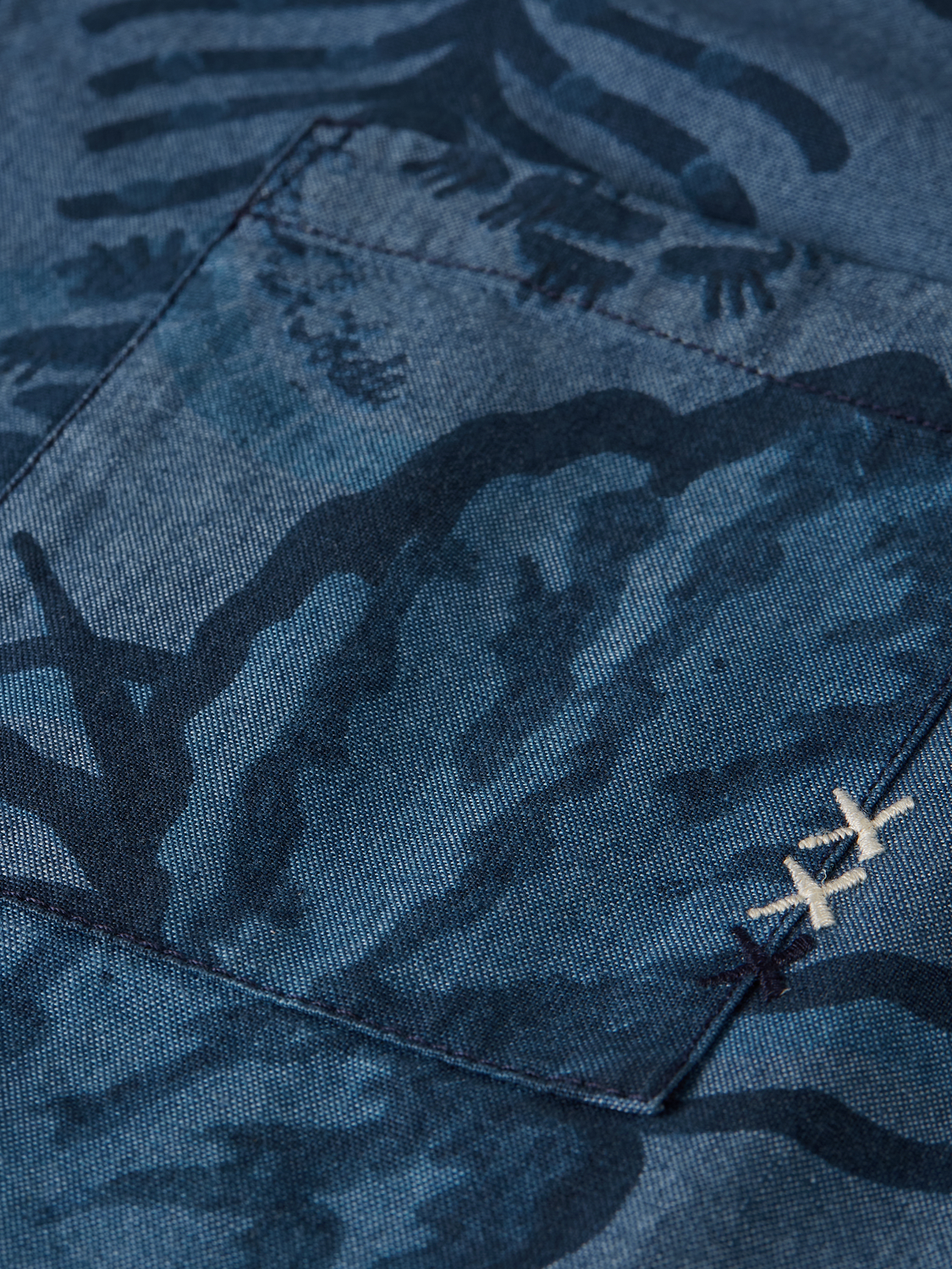 Kids - Printed short sleeved shirt - Scotch & Soda AU