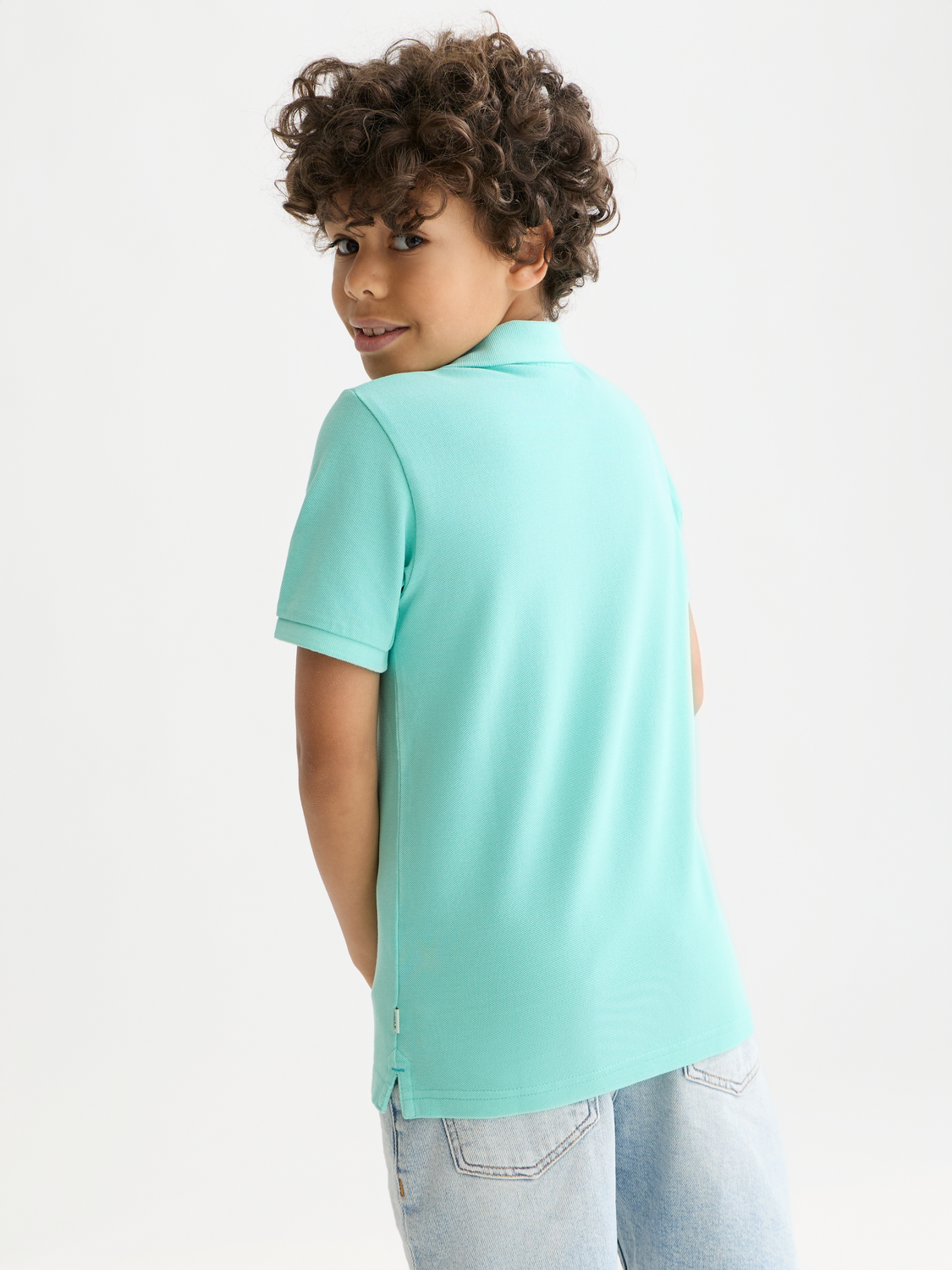 Kids - Garment-dyed pique polo - Scotch & Soda AU