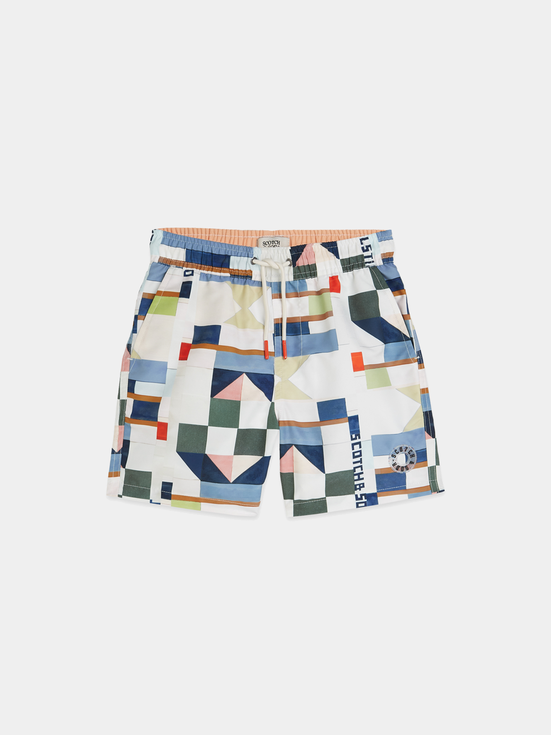 Kids - Printed swimshorts - Scotch & Soda AU