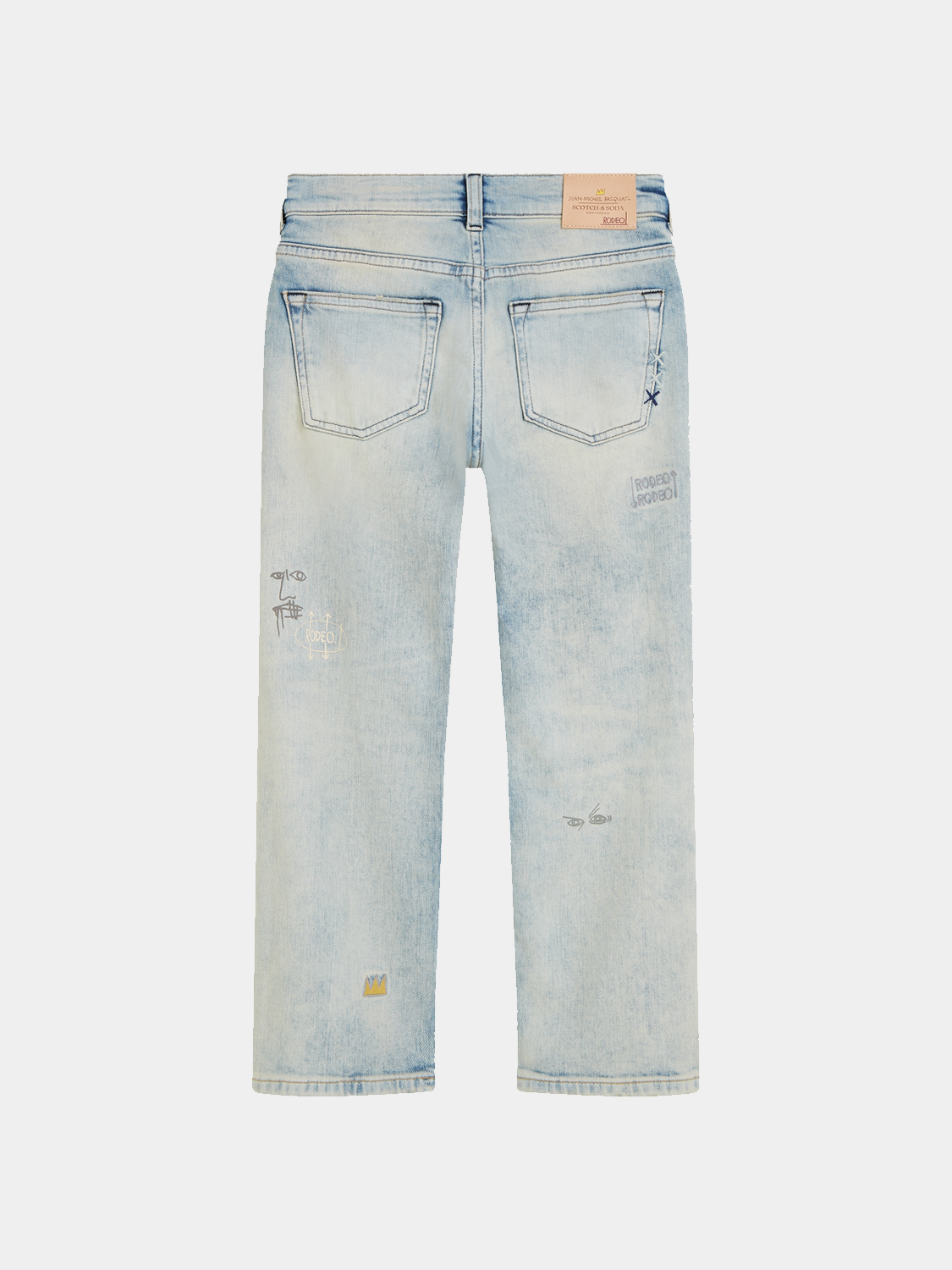 Basquiat The Pitch loose jeans - Scotch & Soda AU