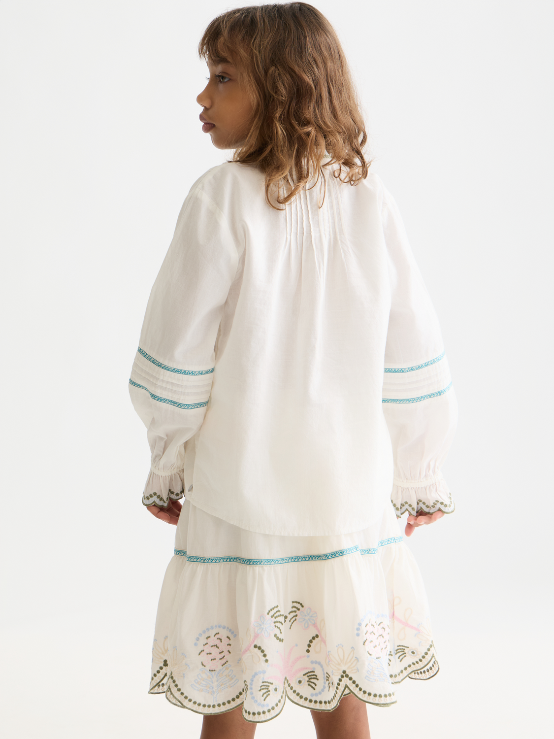 Kids - Embroidered cuffe shirt - Scotch & Soda AU