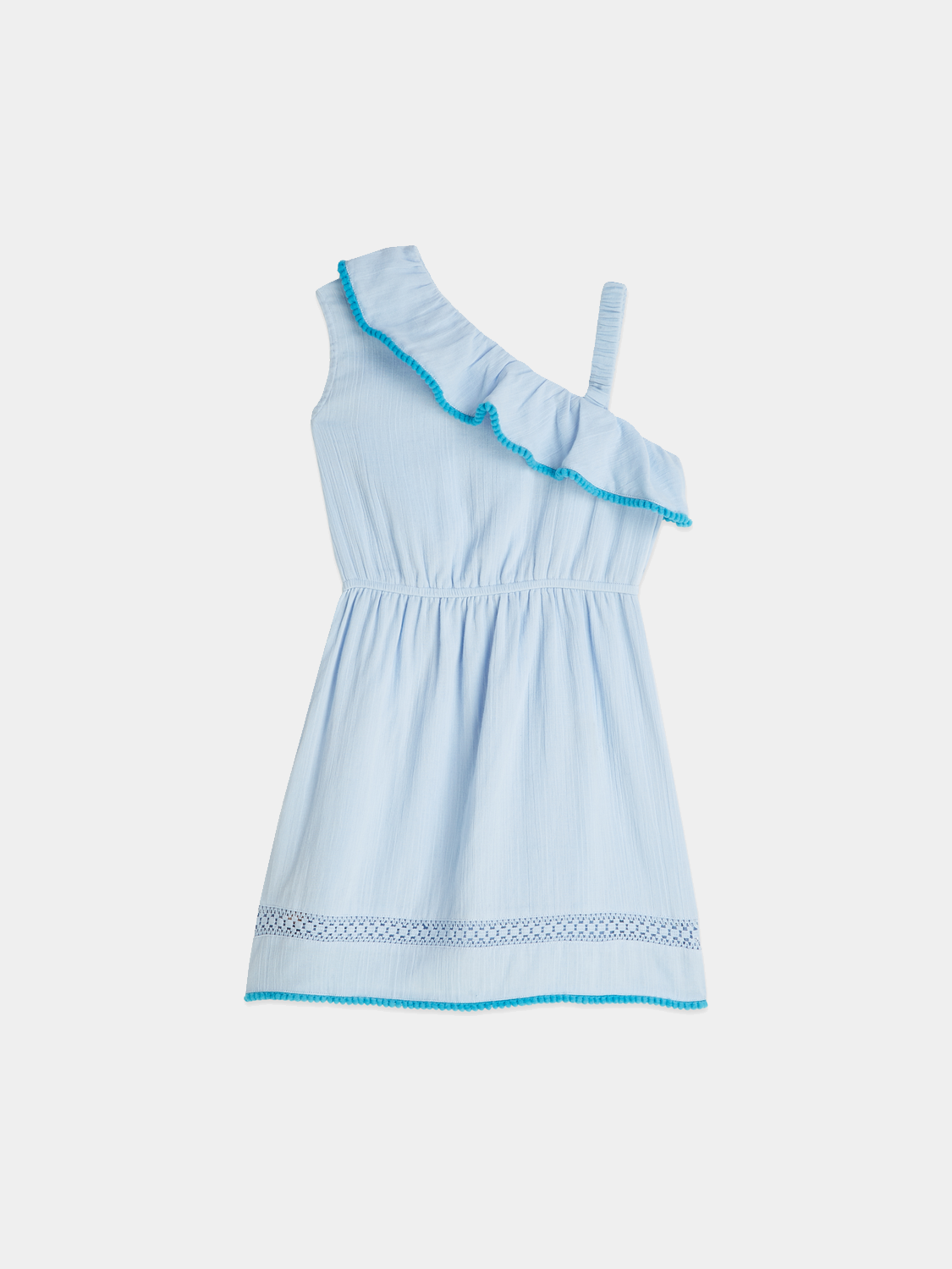 Kids - Asymmetrical ruffle dress - Scotch & Soda AU