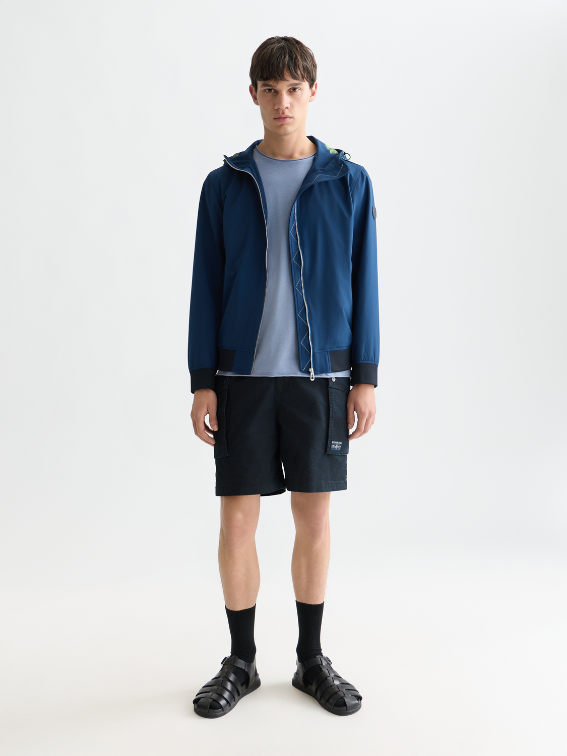 Softshell hooded jacket - Scotch & Soda AU