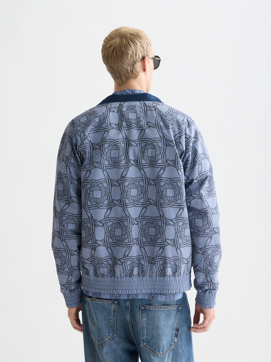 Reversible printed jacket - Scotch & Soda AU