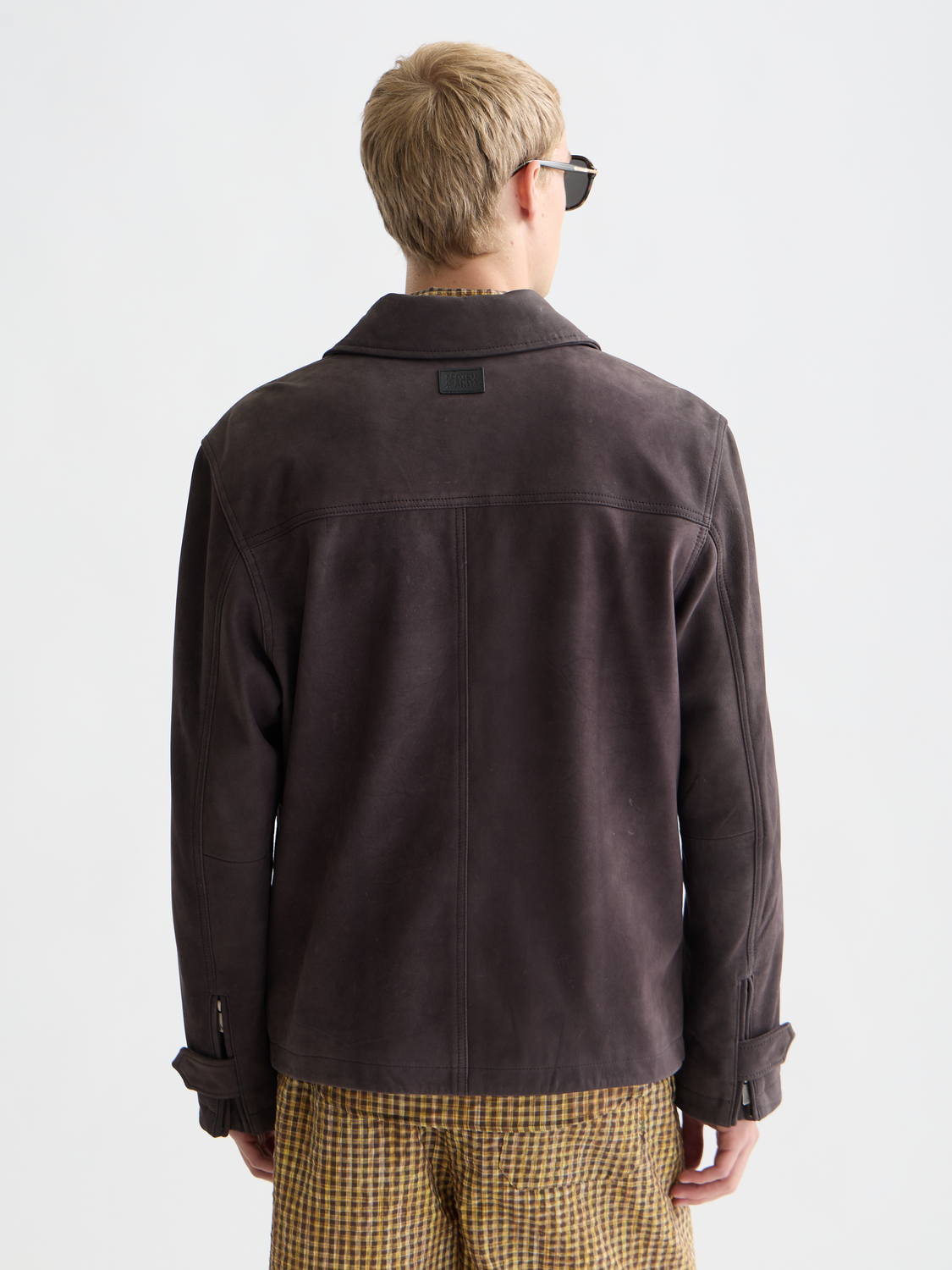 Suede leather jacket - Scotch & Soda AU