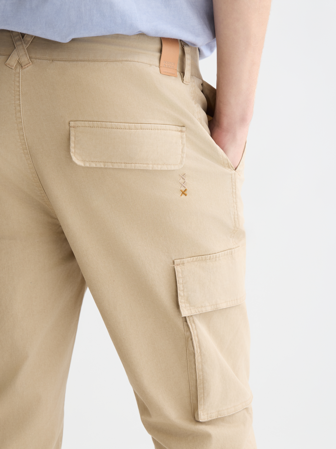 Stuart slim-fit cargo