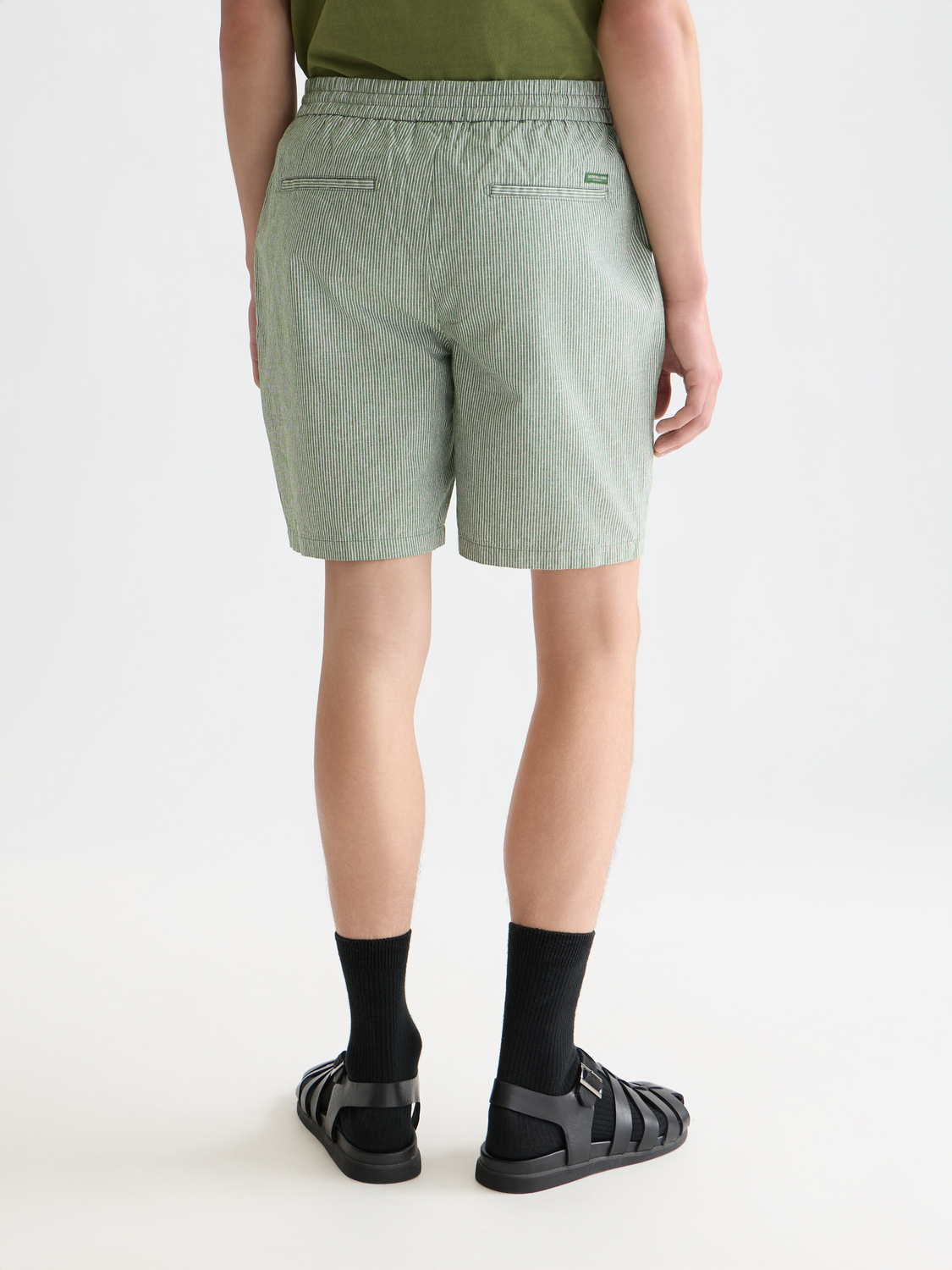 Fave cotton-linen shorts - Scotch & Soda AU