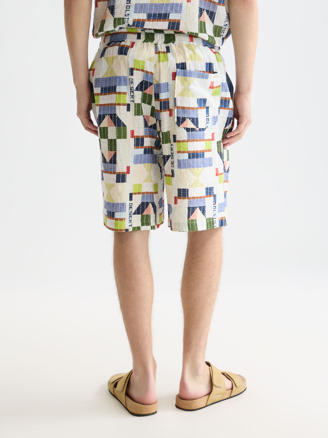 Printed stitched shorts - Scotch & Soda AU