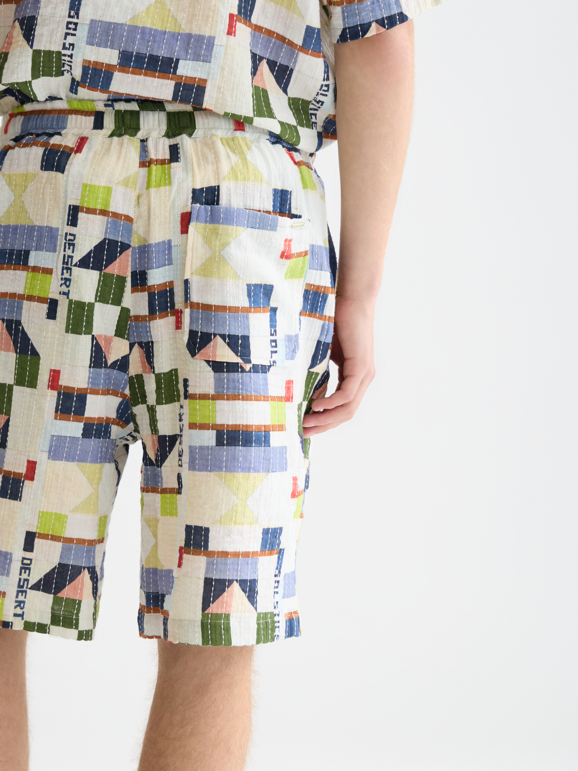 Printed stitched shorts - Scotch & Soda AU