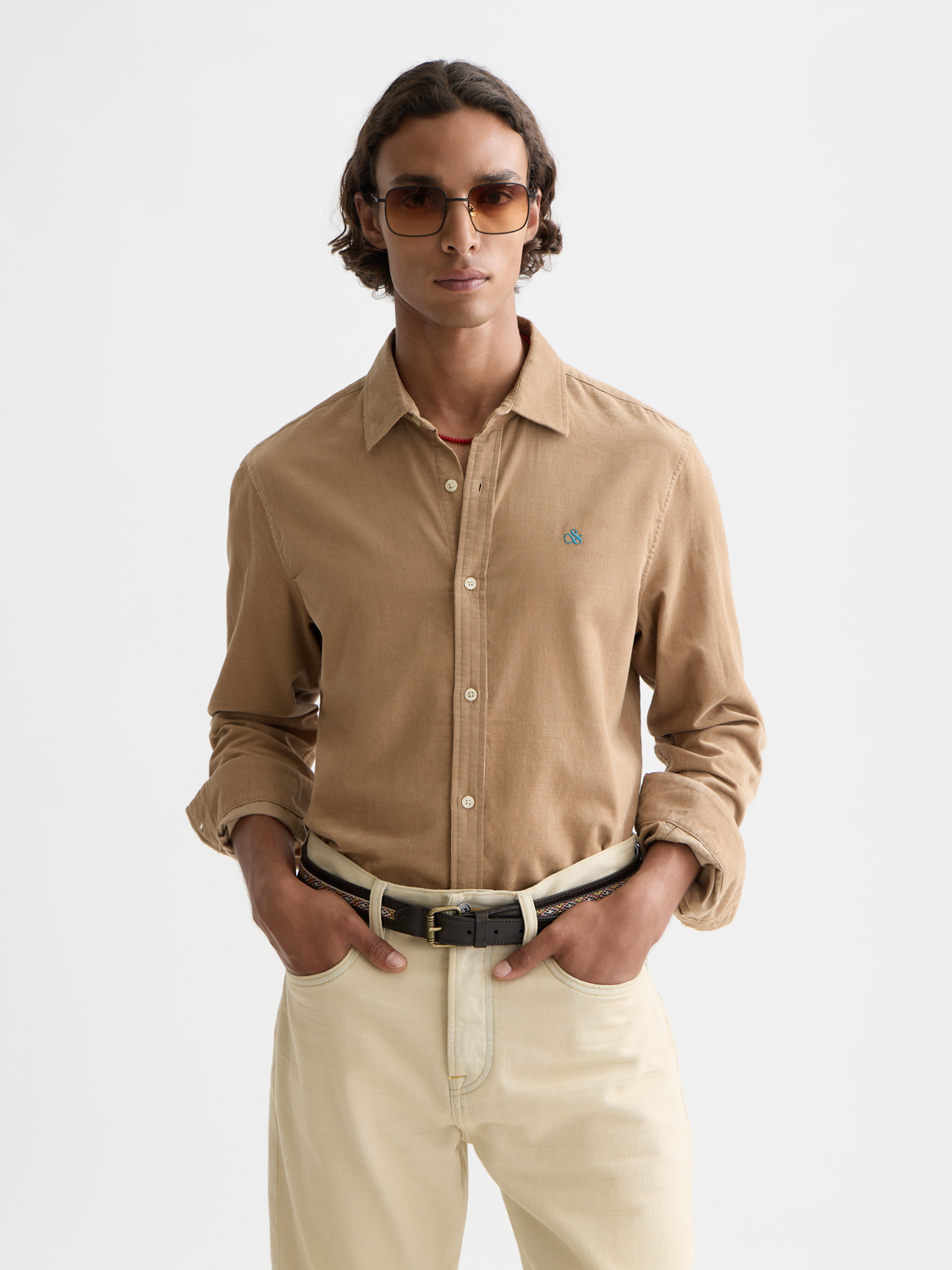 Lightweight corduroy shirt - Scotch & Soda AU