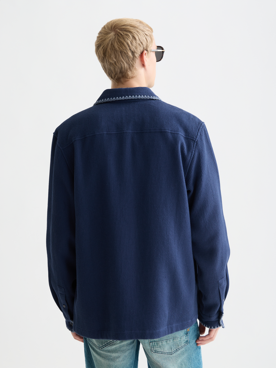 Waffle structured shirt - Scotch & Soda AU