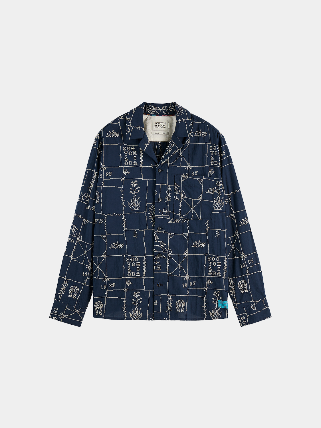 Embroidered shirt - Scotch & Soda AU