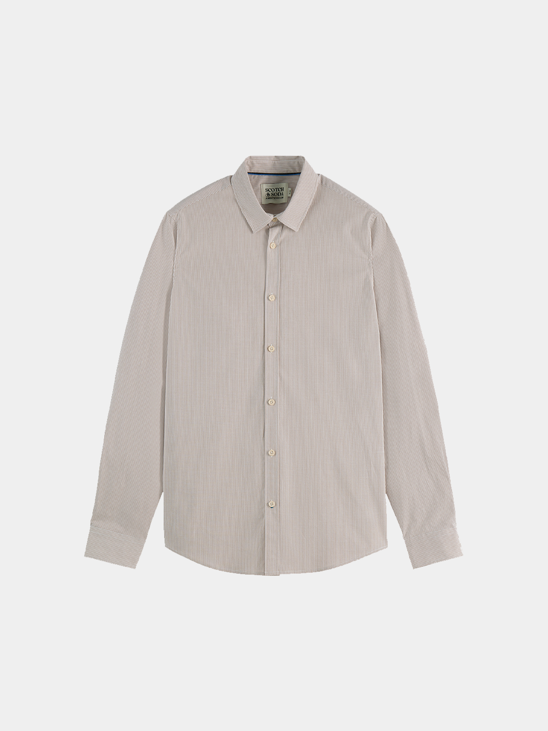 Poplin striped shirt - Scotch & Soda AU