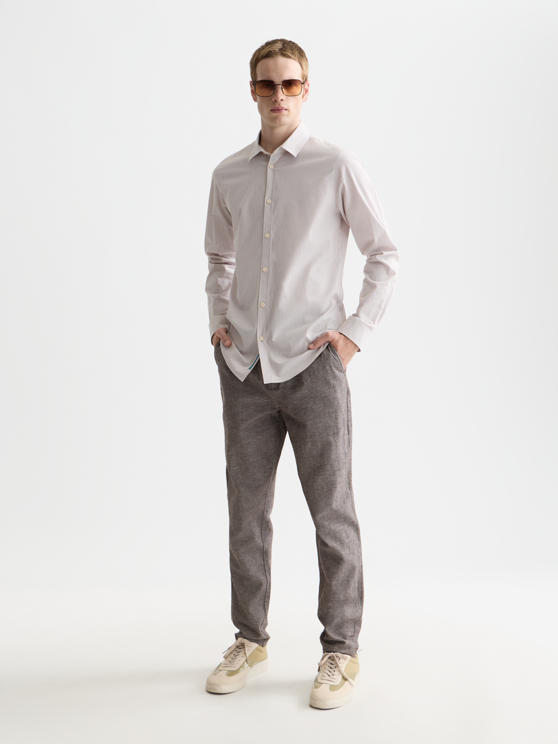 Poplin striped shirt - Scotch & Soda AU