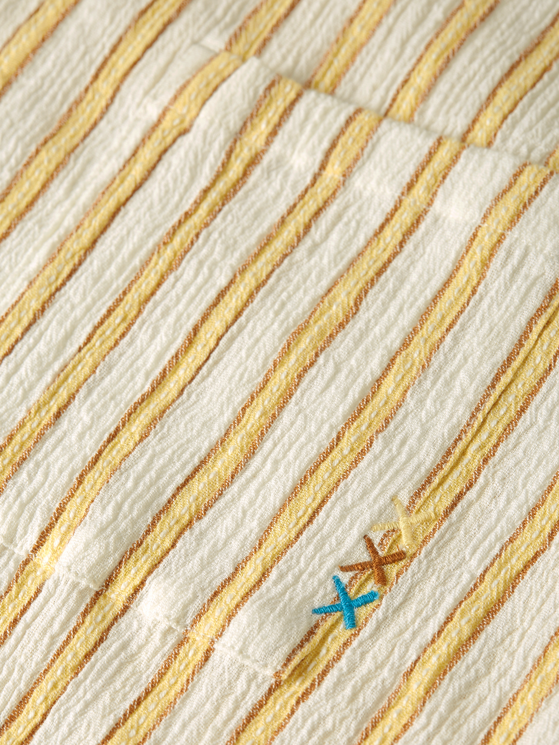 Striped crinkle shirt - Scotch & Soda AU