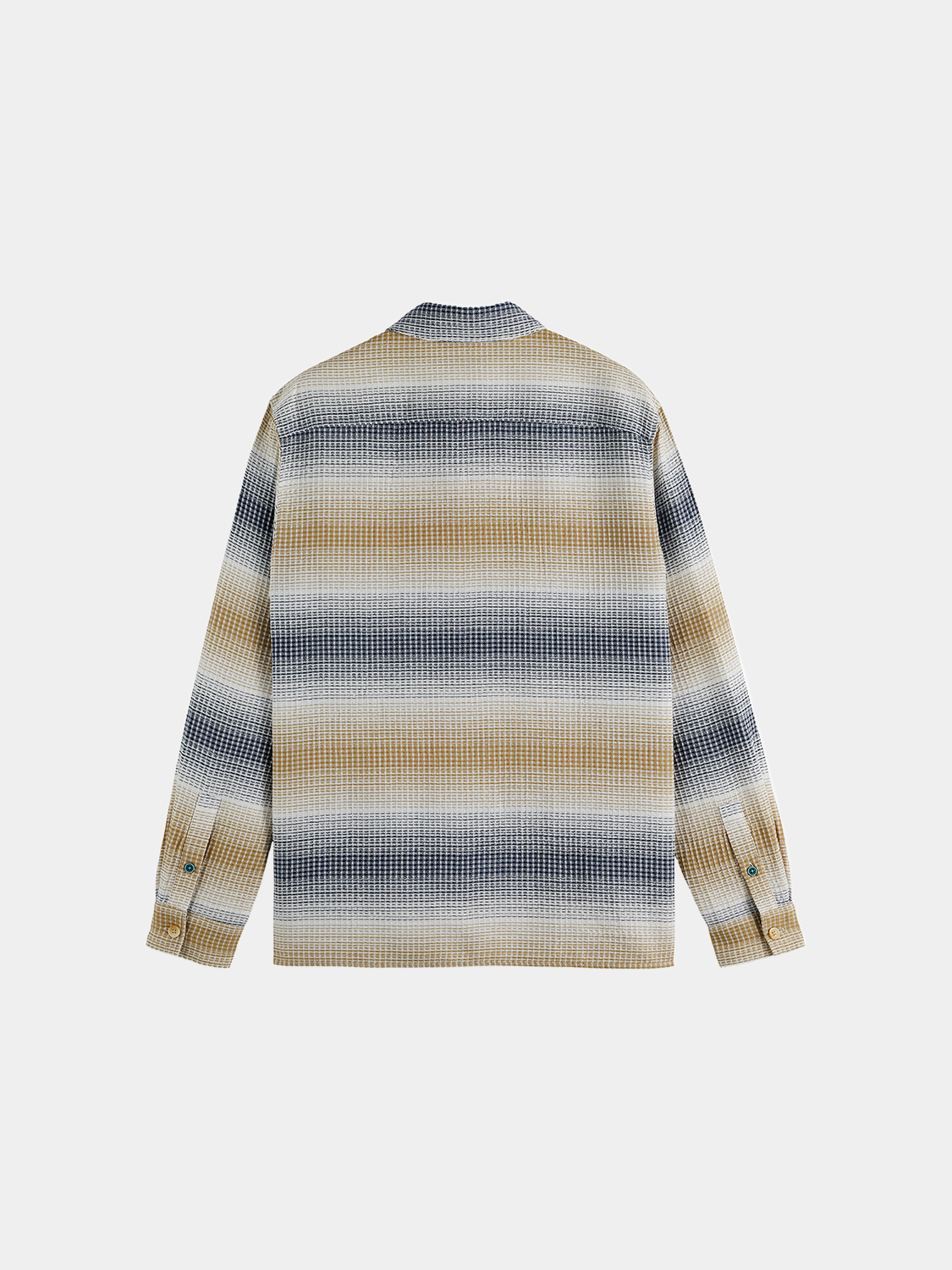 Striped waffle shirt - Scotch & Soda AU