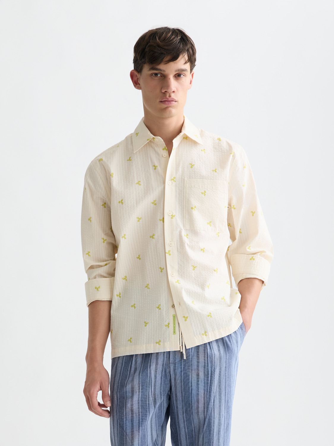 Seersucker shirt - Scotch & Soda AU