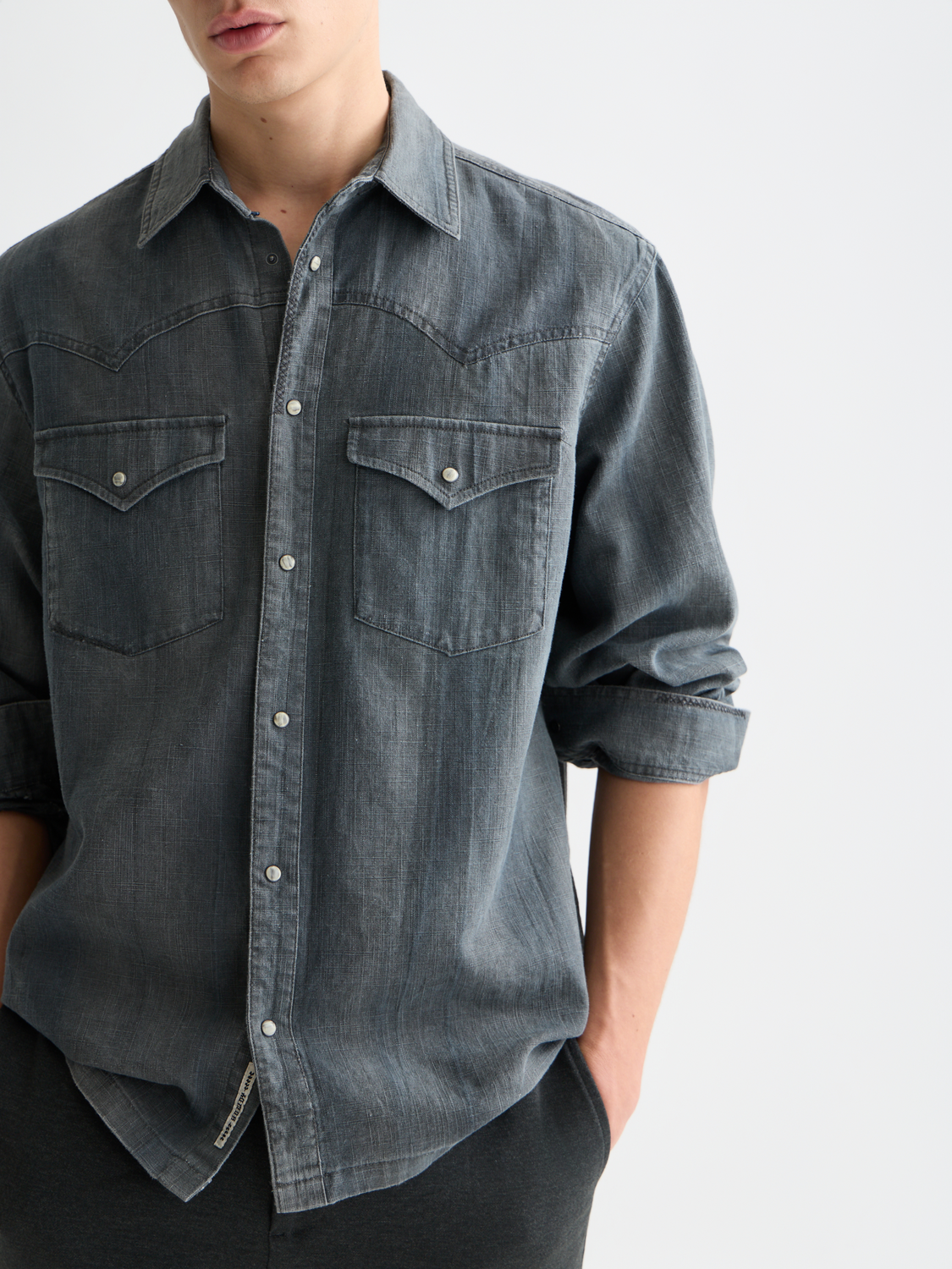 Denim washed shirt - Scotch & Soda AU