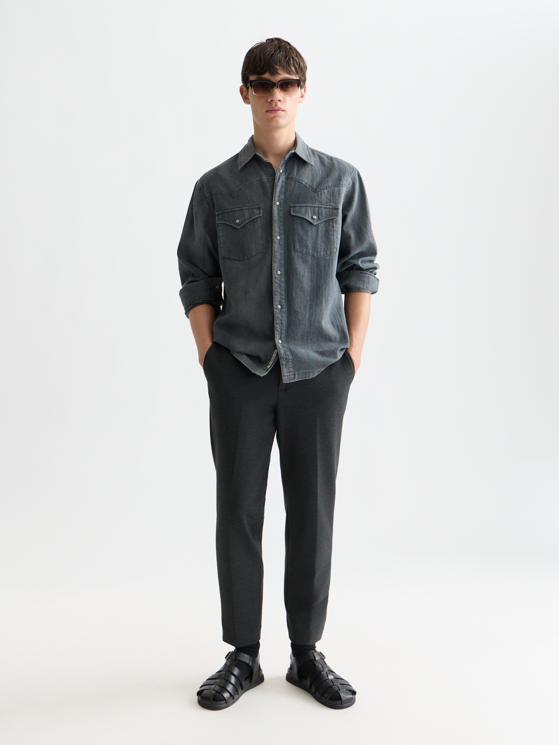 Denim washed shirt - Scotch & Soda AU