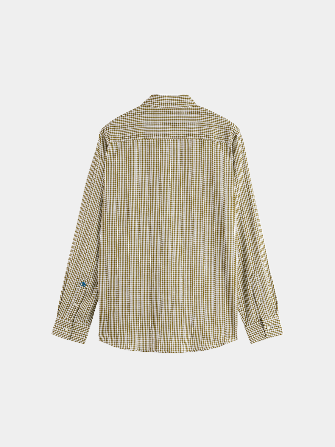 Poplin microcheck shirt - Scotch & Soda AU