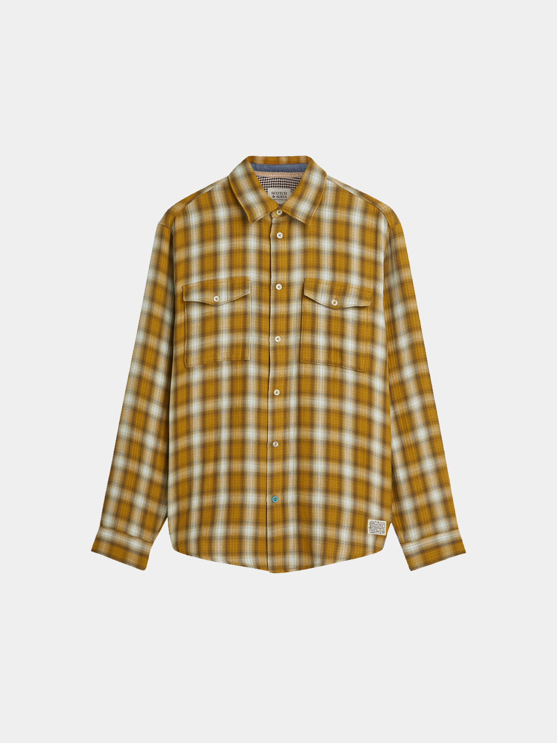 Double cloth check shirt - Scotch & Soda AU