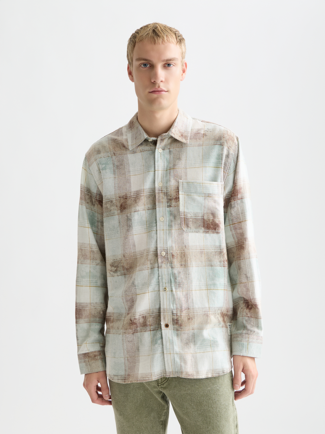 Washed check shirt - Scotch & Soda AU