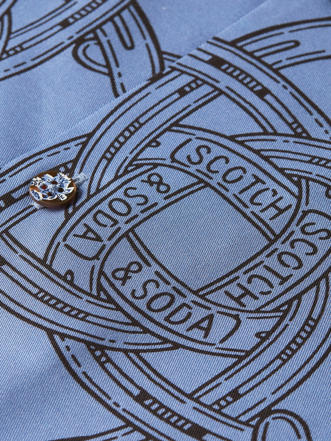 Printed short sleeved shirt - Scotch & Soda AU