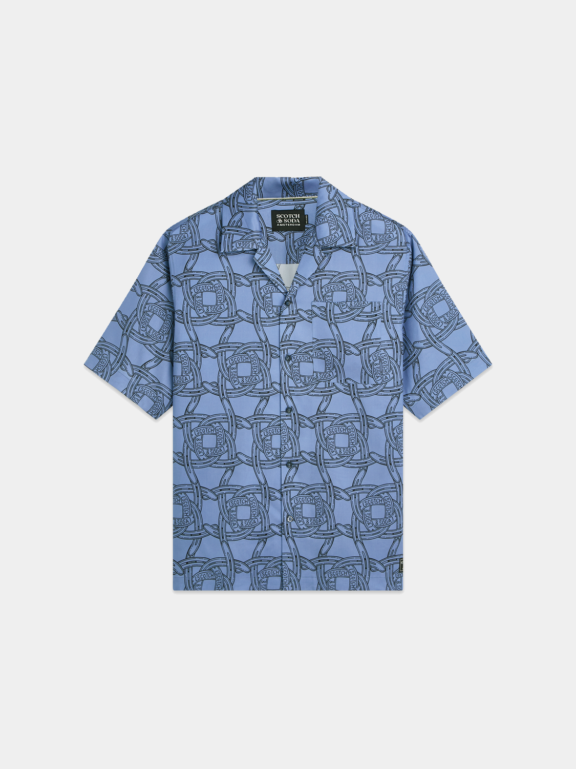 Printed short sleeved shirt - Scotch & Soda AU