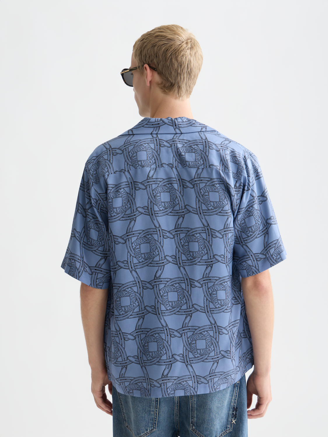 Printed short sleeved shirt - Scotch & Soda AU