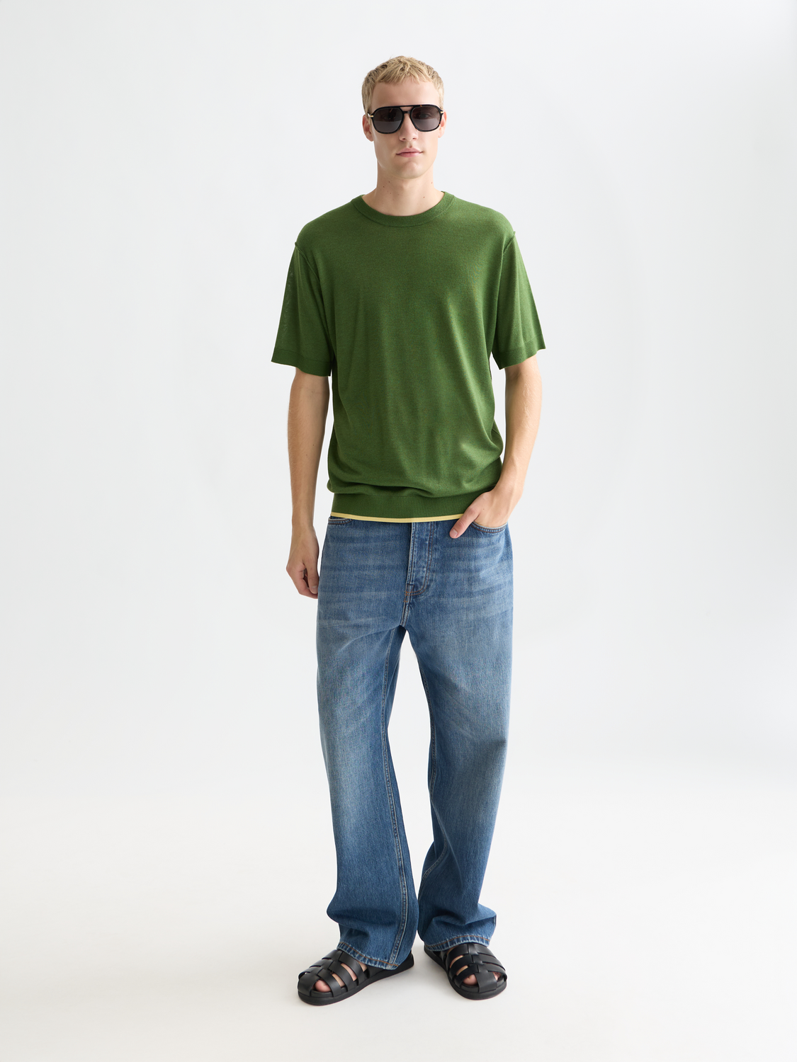 Knitted t-shirt - Scotch & Soda AU