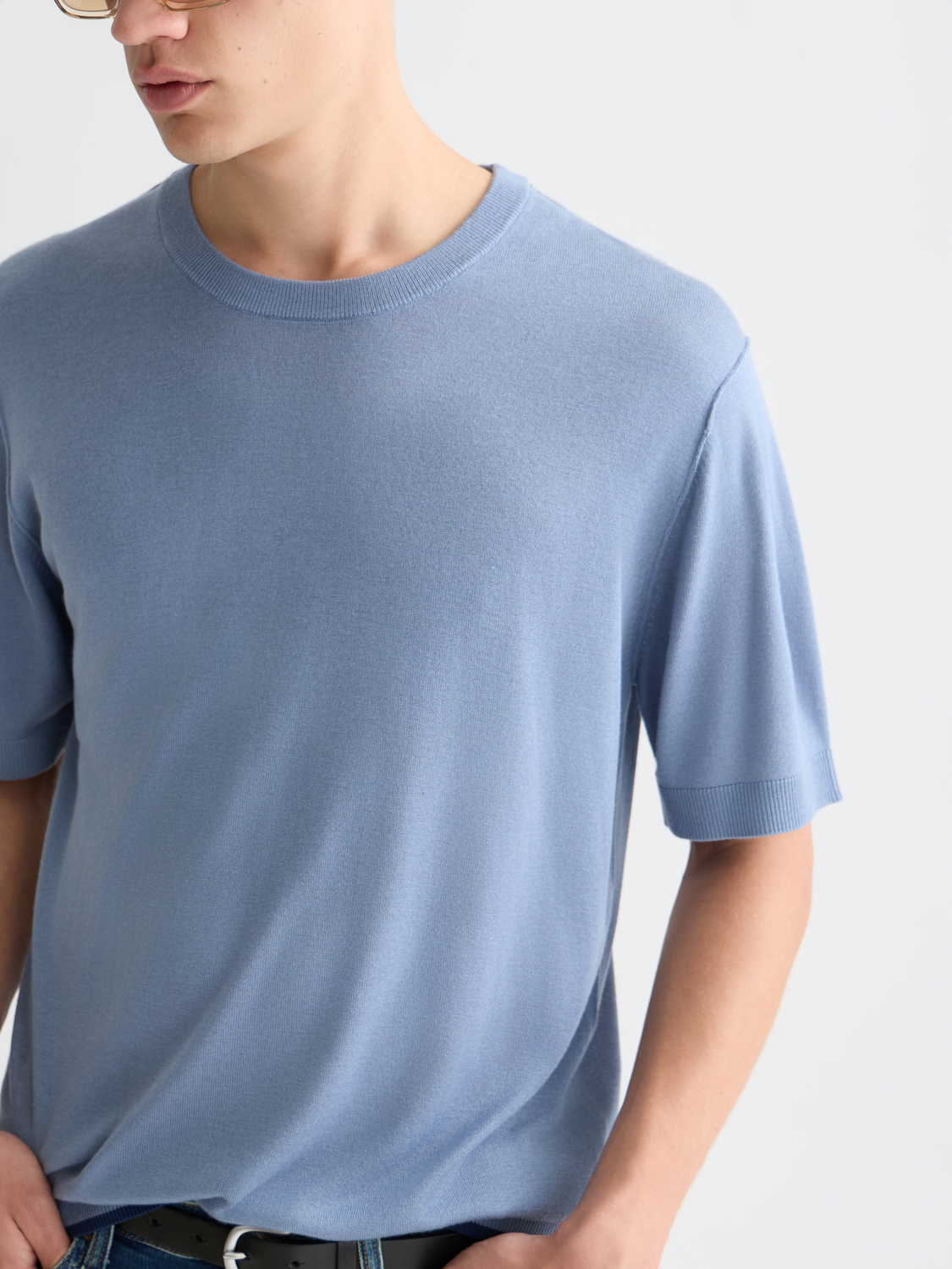 Knitted t-shirt - Scotch & Soda AU