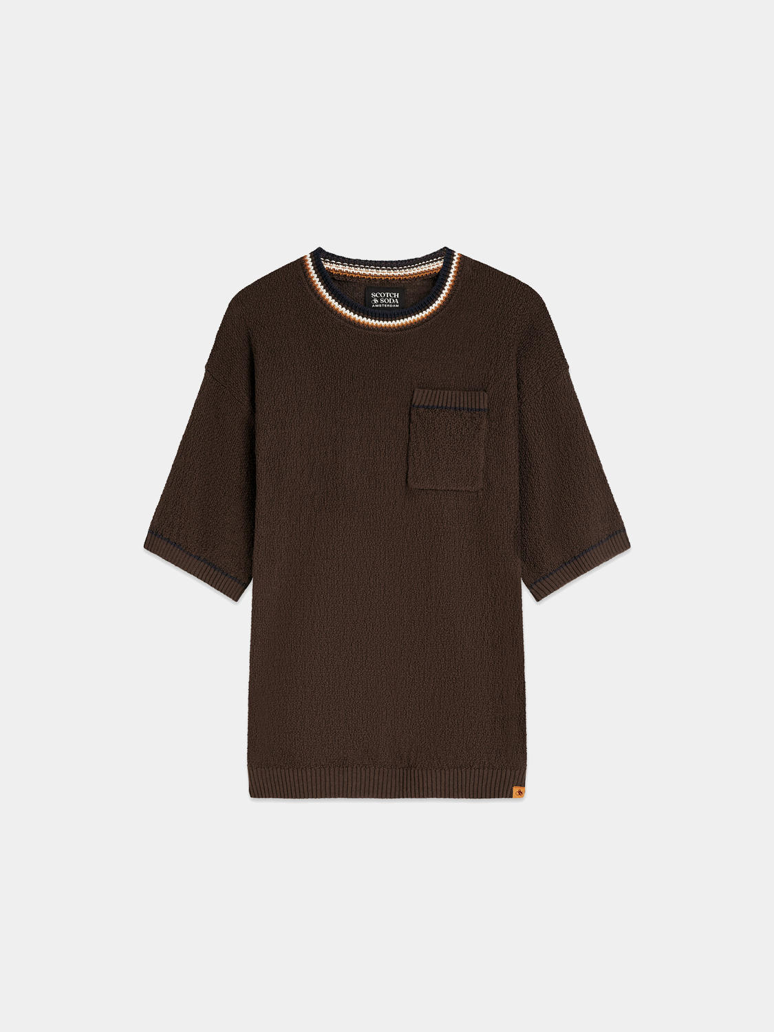 Knitted t-shirt - Scotch & Soda AU